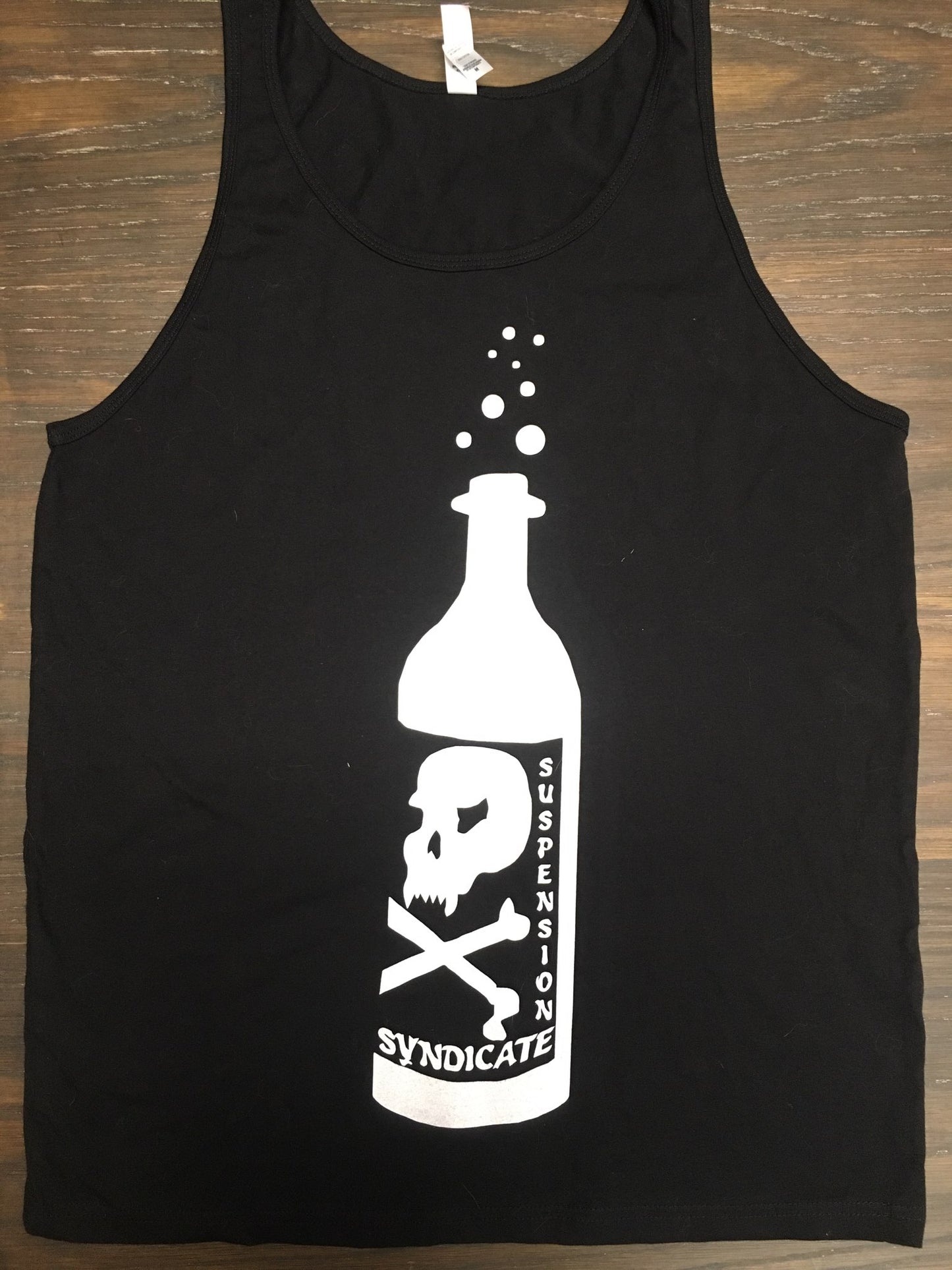 Suspension Syndicate Tonic sleeveless Tank Top T-shirt, black
